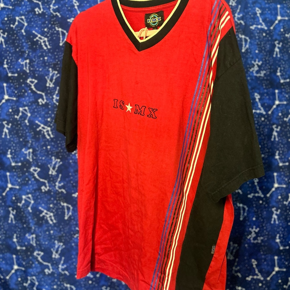 Red and Black ISMX Graphic T-Shirt